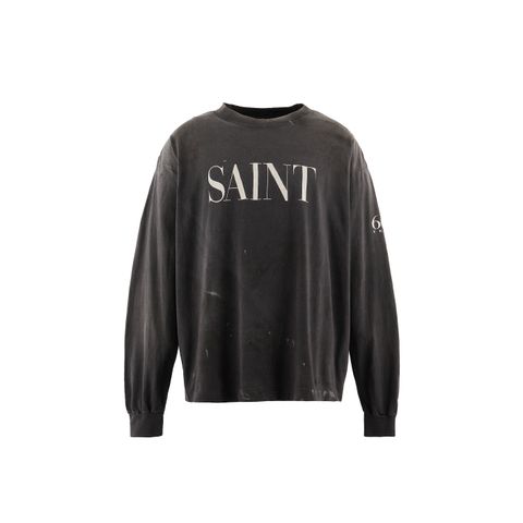 【会員様先行予約】セントマイケル 26SS SAINT 666 LS T-SHIRT (SM-MK8-0000-030)BLACK☆2月21日(土)10:00発売！