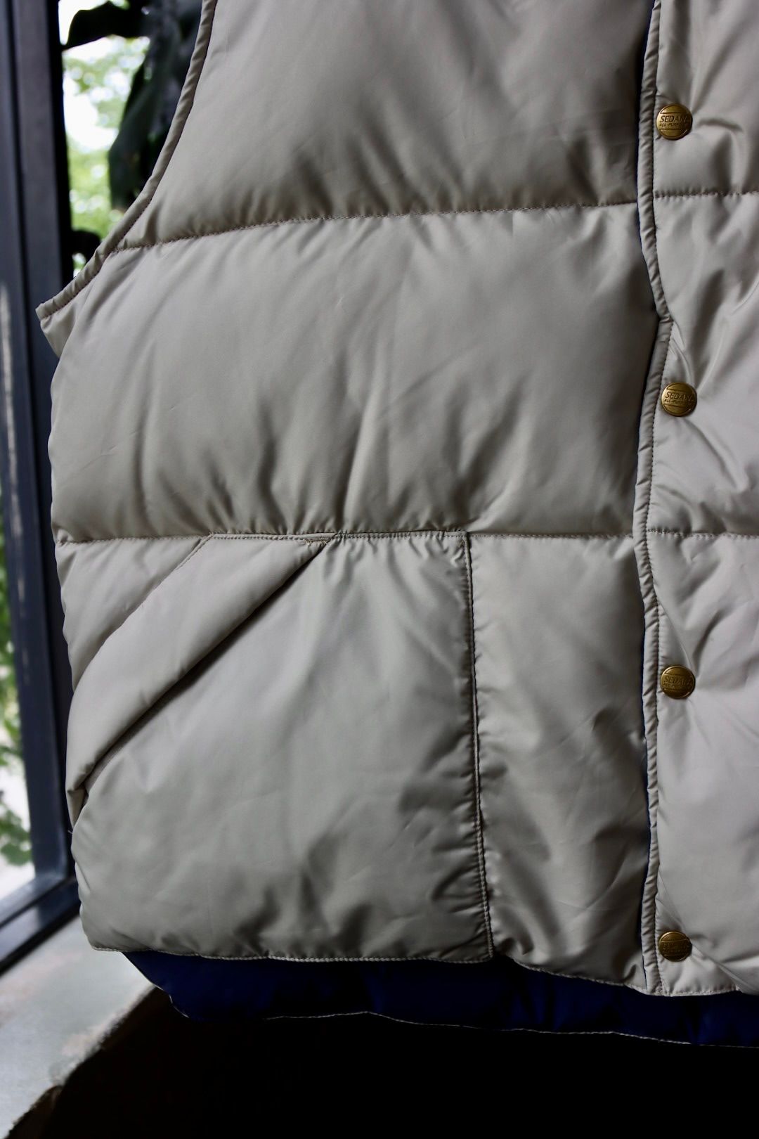 セダンオールパーパスFW23 Classic Down Vest (SD23F-JK01)Beige