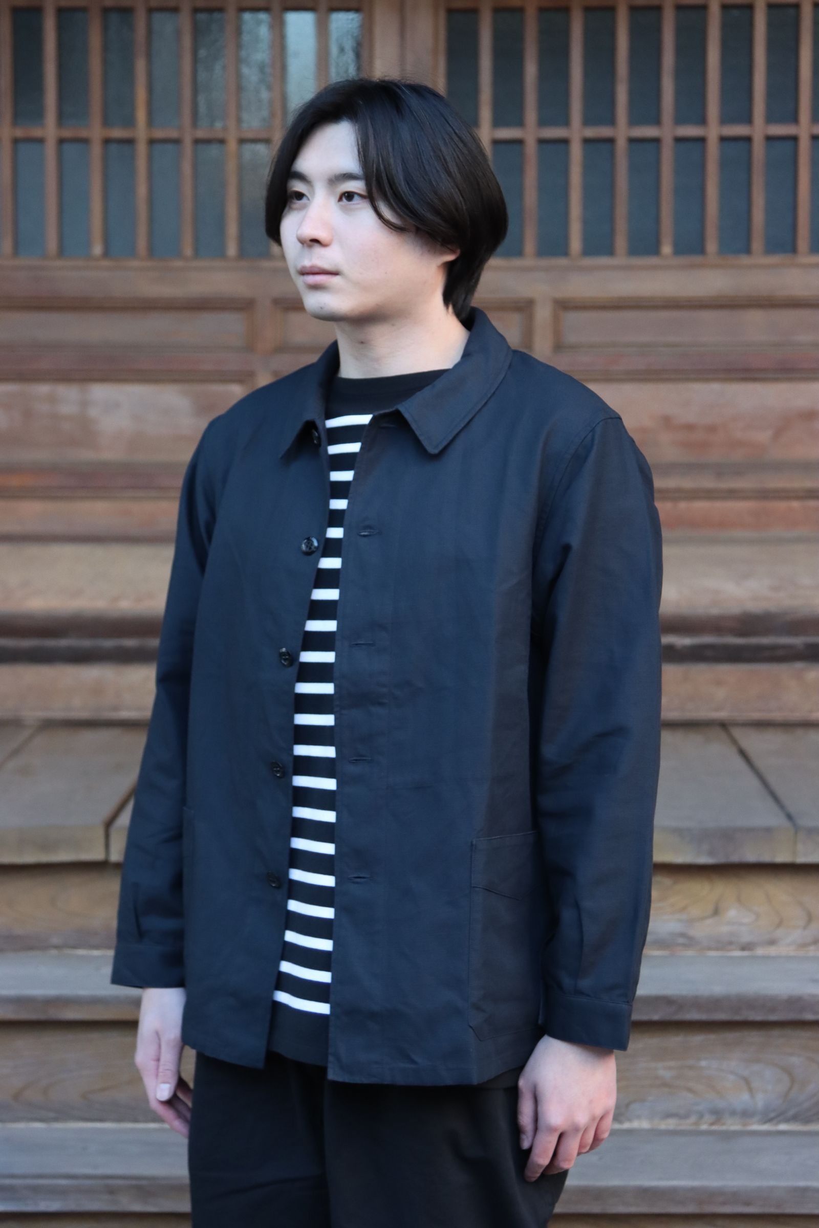 Ets.MATERIAUX 22SS French coveralls"BLUE"style