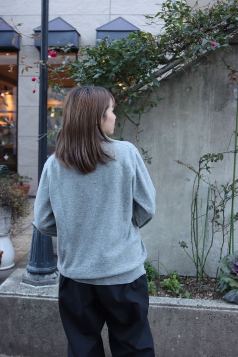 プレイコムデギャルソン PLAY CARDIGAN (Ligth Gray) MEN'S style.2023.1.6