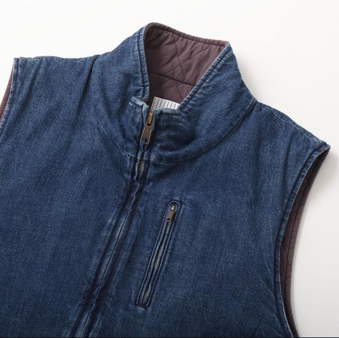 S.F.C 24FW エスエフシー  WORKER DENIM VEST(SFCFW24J10)Indigo☆9月21日(土)発売！