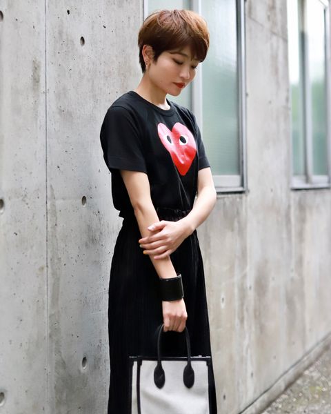 PLAY COMME des GARCONS RED HEART Tシャツstyle.2023.6.8