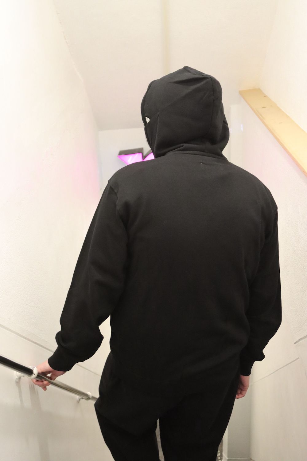 Yohji Yamamoto×New Era BOX LOGO PRINT SWEAT PULLOVER HOODIE style.2021.11.14.