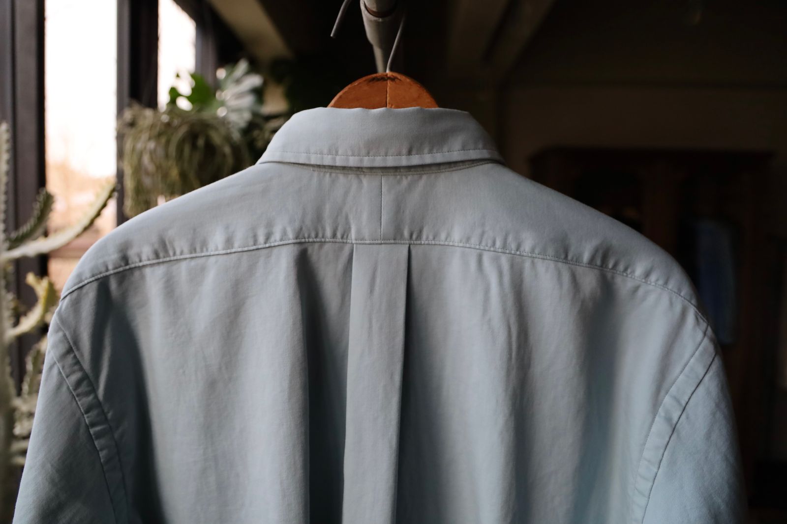 A.PRESSE - アプレッセ Double Weave Twill Regular Collar
