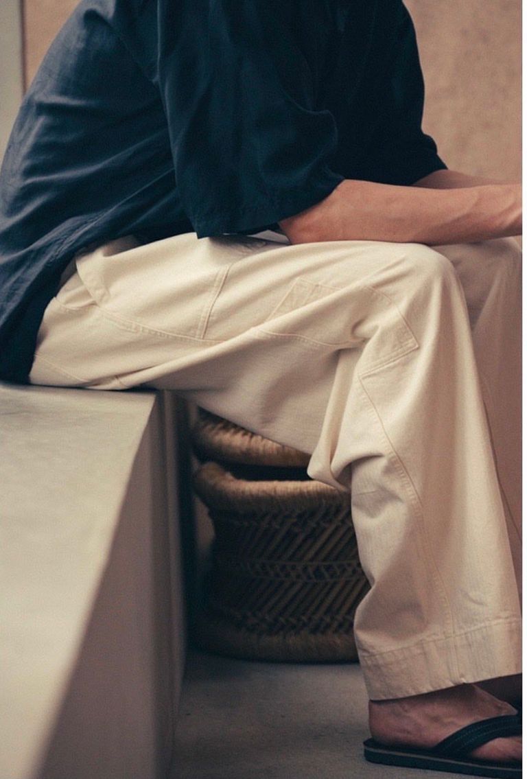 A.PRESSE - アプレッセ USAF Hemmed Bottoms(22SAP-04-03M)OLIVE | mark A.PRESSE - アプレッセ USAF Hemmed Bottoms(22SAP-04-03M)OLIVE | mark