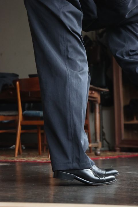 A.PRESSE アプレッセ24SS Silk Padding Jacketスタイル