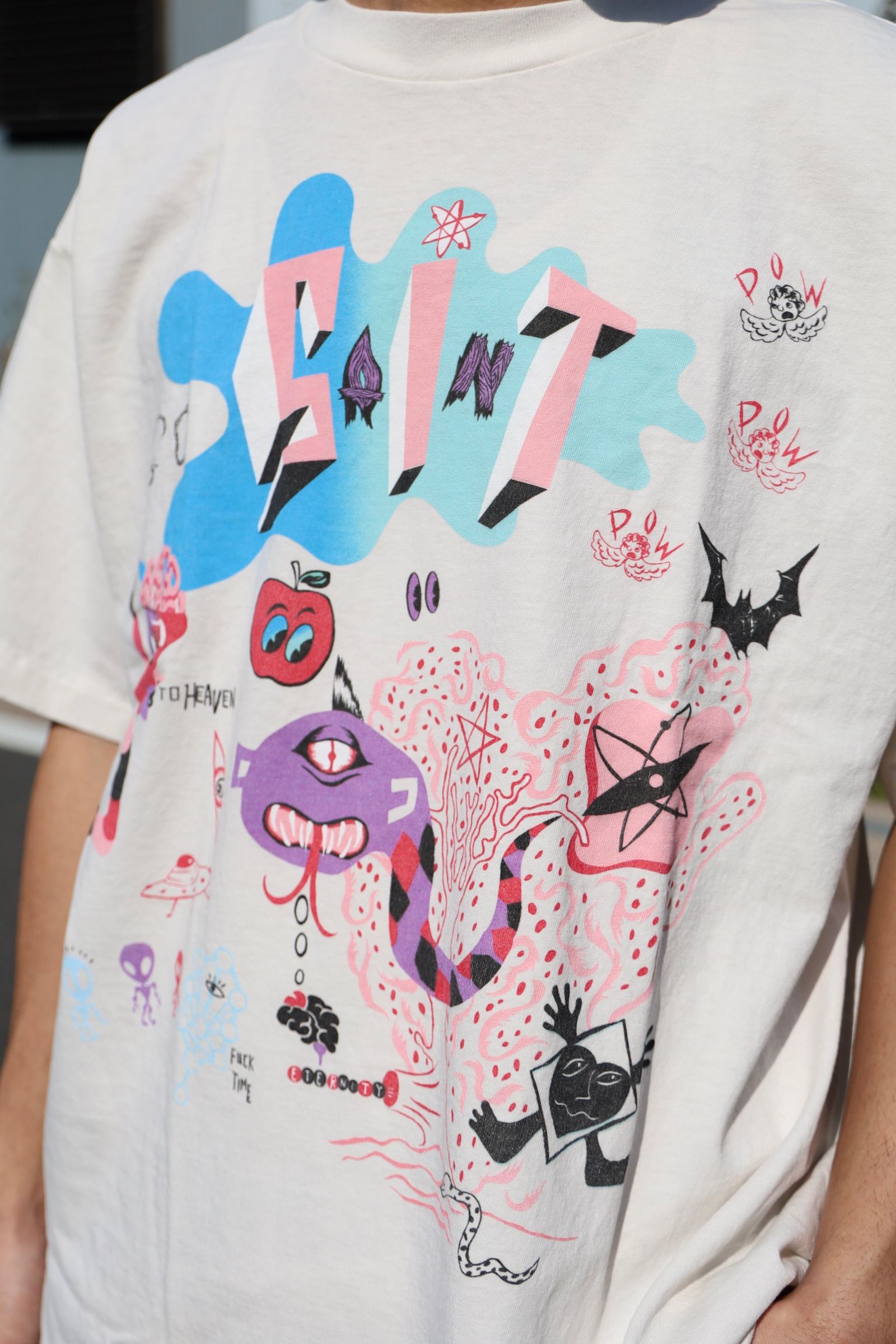 SAINT M×××××× - セントマイケル25SS DAY OF THE FREAKS SS TEE
