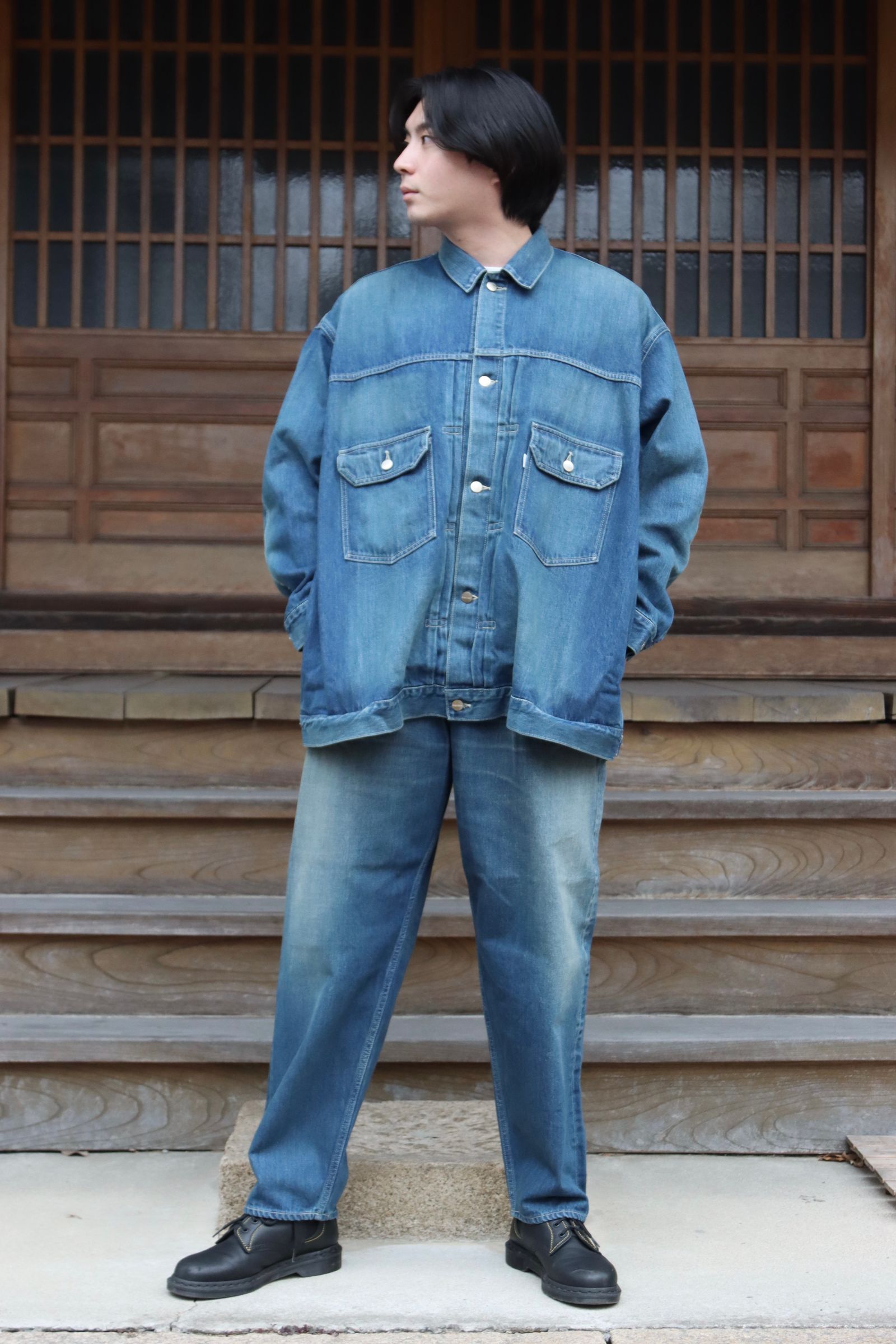 新作販売 グラフペーパー Selvage Denim セットアップ Graphpaper