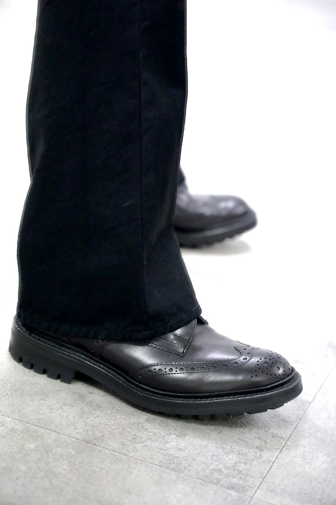 セントマイケル 26SS BLACK DENIM PANTS/FLARE (SM-MK8-0000-078)