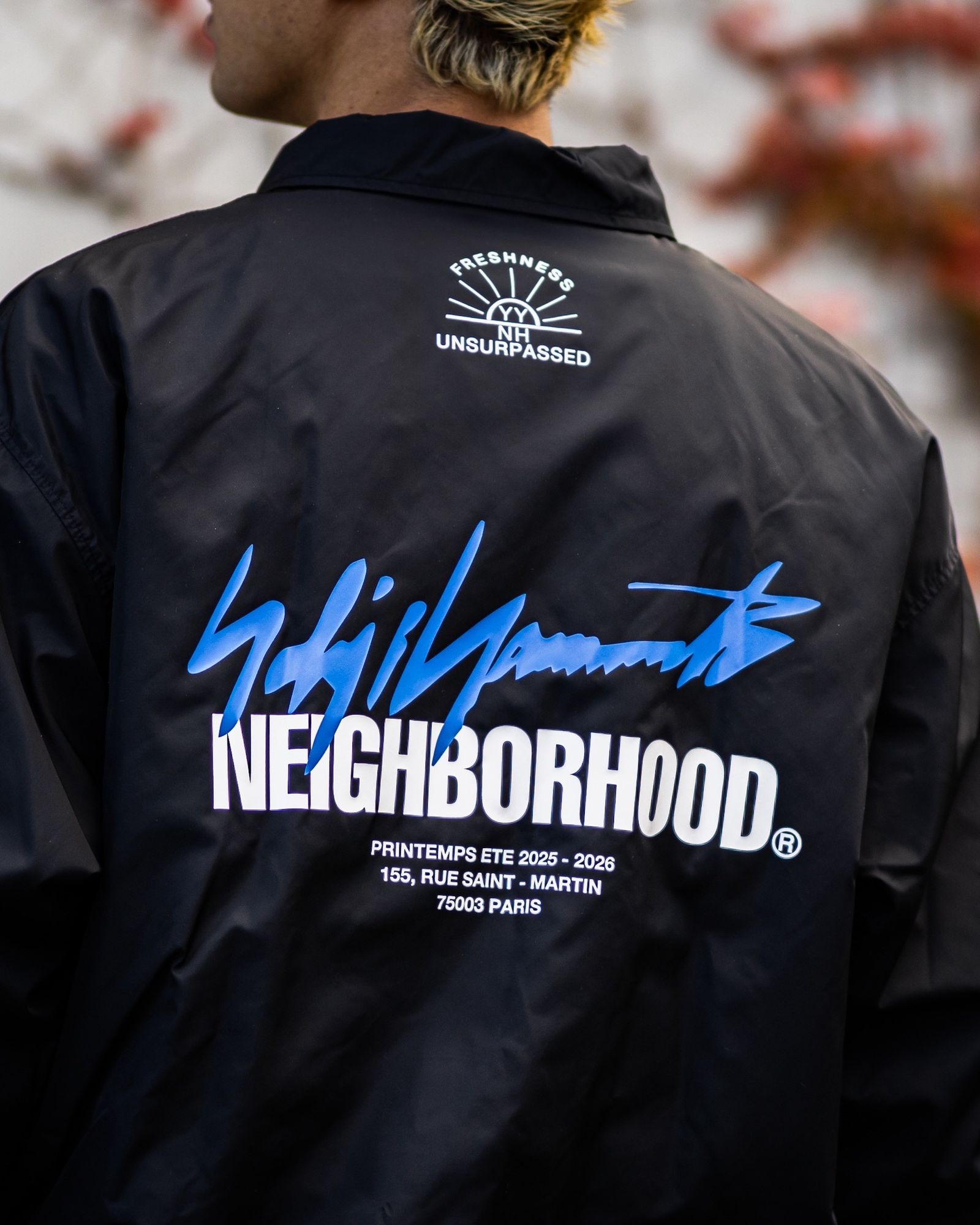 Yohji Yamamoto × NEIGHBORHOOD ウィンドブレーカージャケット(HK-Y91-600-1S26)BLACK★12月5日(金)発売！