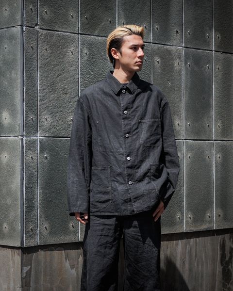 アプレッセ Vintage Black Linen Coverall セットアップスタイル 4月5日(土)新作発売！