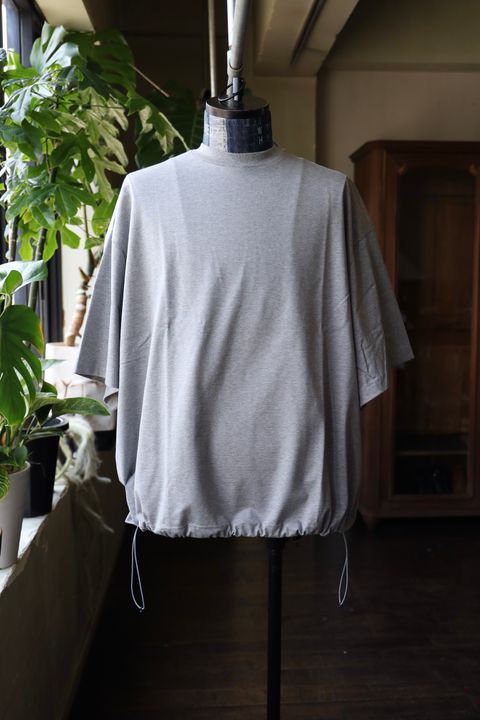 イズネス25SS BALLOON SHORT SLEEVE T-SHIRT(25SS_03_31SSSH05-1)GRAY