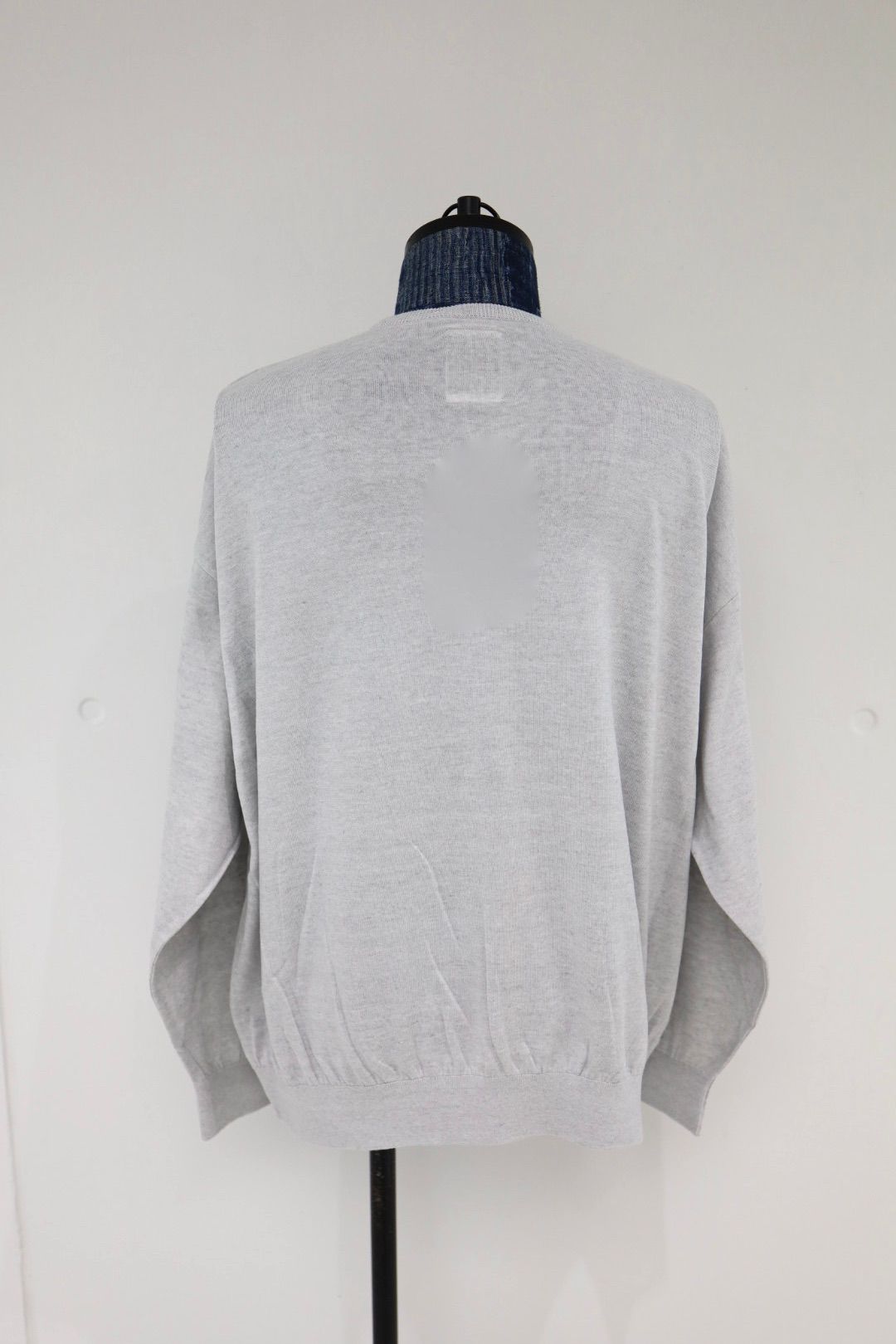 S.F.C 26SS エスエフシー BIG LS COTTON KNIT TEE(SFCSS26KN02)Grey M☆2月28日(土)発売！