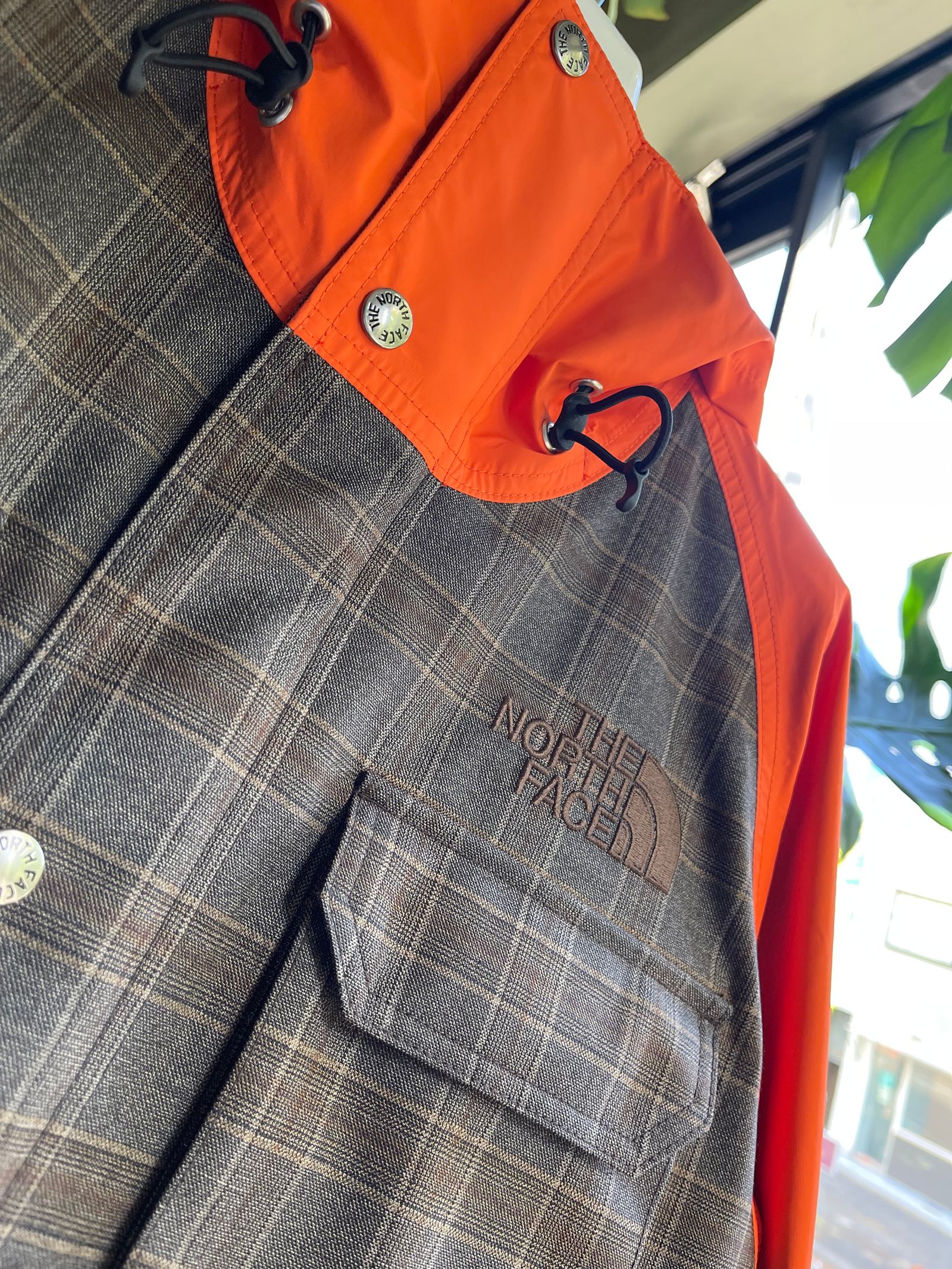 eYe JUNYA WATANABE MAN × THE NORTH FACE Wネームジャケット"BROWN×ORANGE"※10月21日(金)発売！