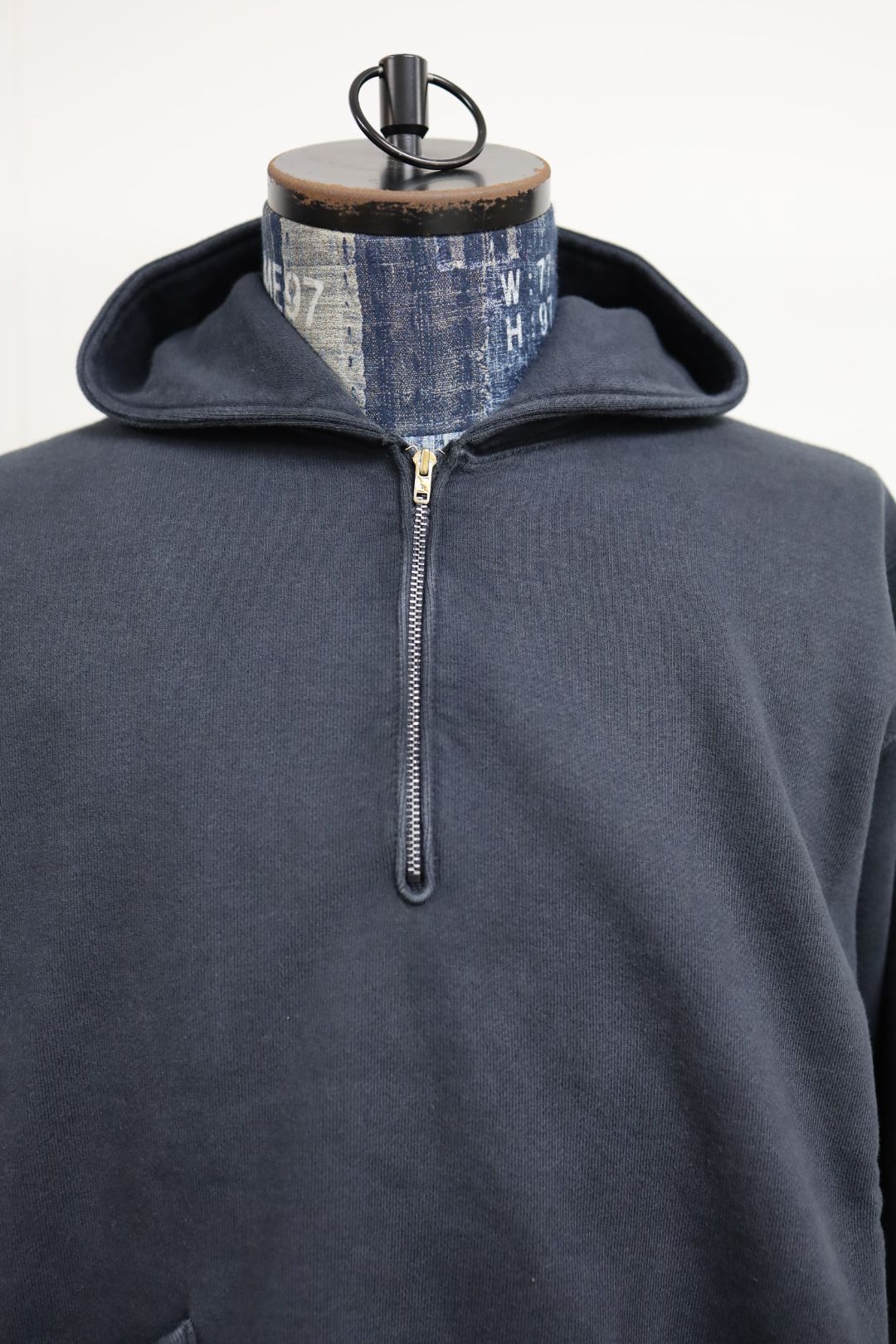 アプレッセ 2026 STYLE1 Vintage Sailor Hood Half Zip Sweatshirt (26SAP-05-13)BLACK☆1月24日(土)発売！