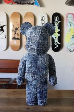 ファンダメンタルベアブリック襤褸バージョン BE@RBRICK FDMTL BORO 1000％