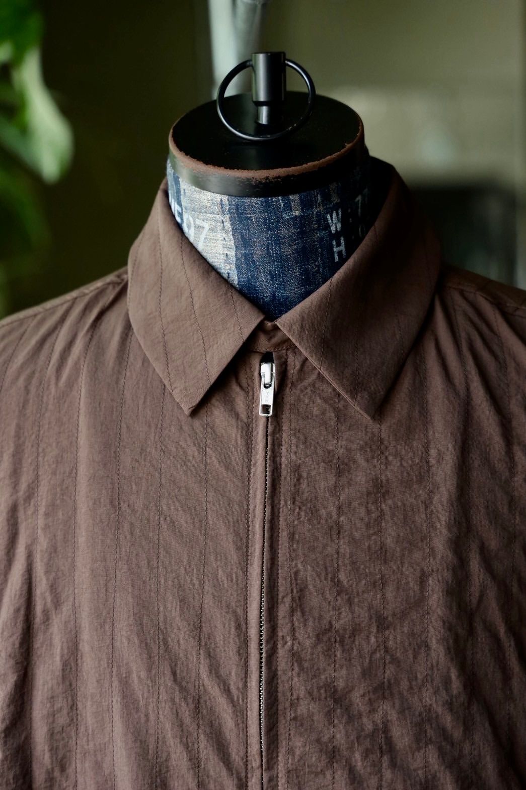 S.F.C 25FW エスエフシー STITCHED NYLON SWING TOP(SFCFW25J04)D.Brown☆9月20日(土)発売！