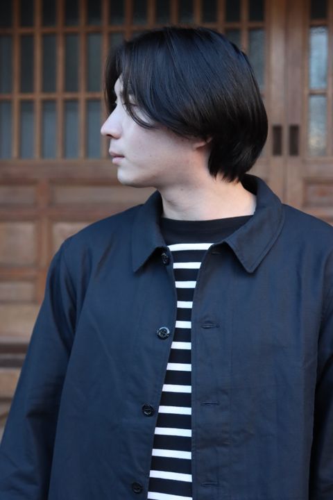 Ets.MATERIAUX 22SS French coveralls"BLUE"style
