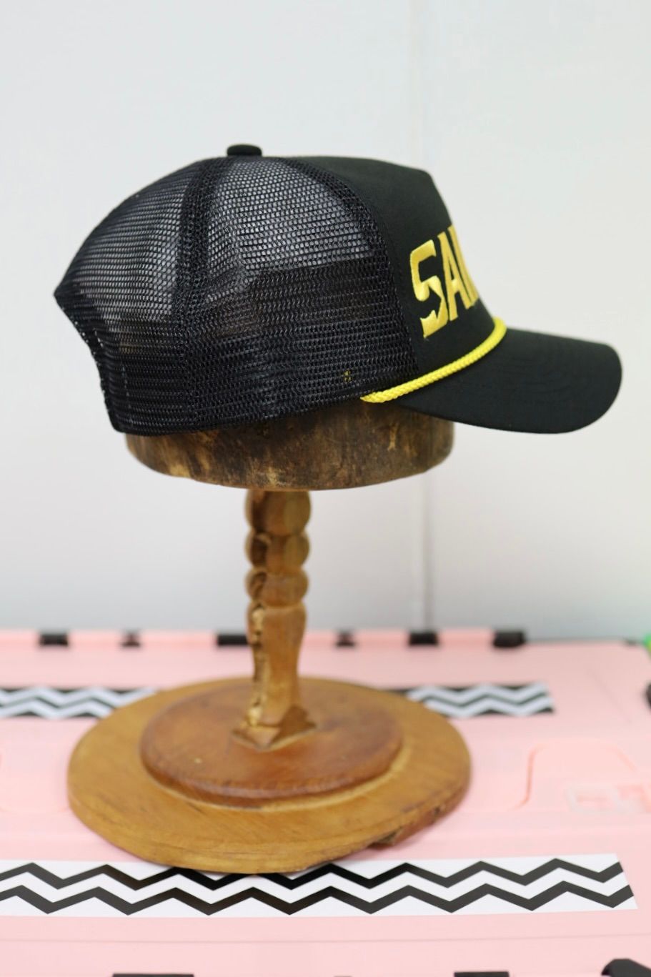 セントマイケル 26SS SAINT ONE MESH CAP(SM-MK8-0000-084)BLACK☆4月29日(水)新作発売！