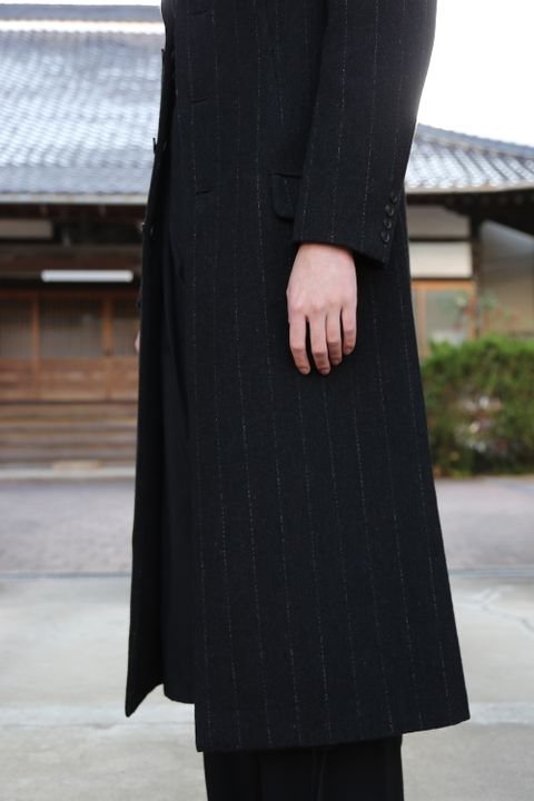 Yohji Yamamoto pour Homme 2020AW W-内田すずめ漢字1216ジャケット(HR-J26-849) style.2020.11.15.