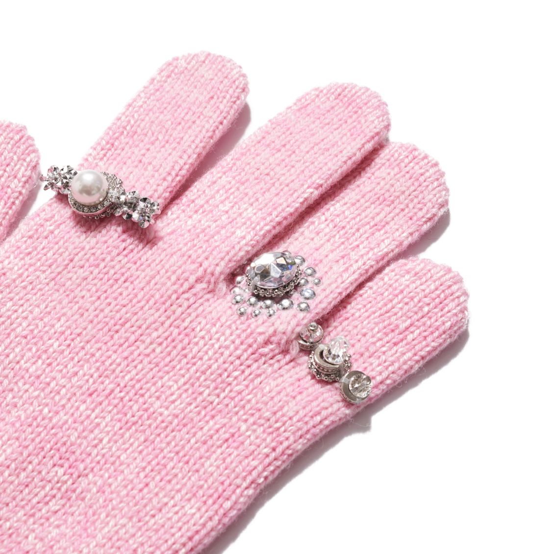 doublet 25AW KNIT GLOVES WITH RINGS (25AW88GV05) PINK★9月13日(土)発売！