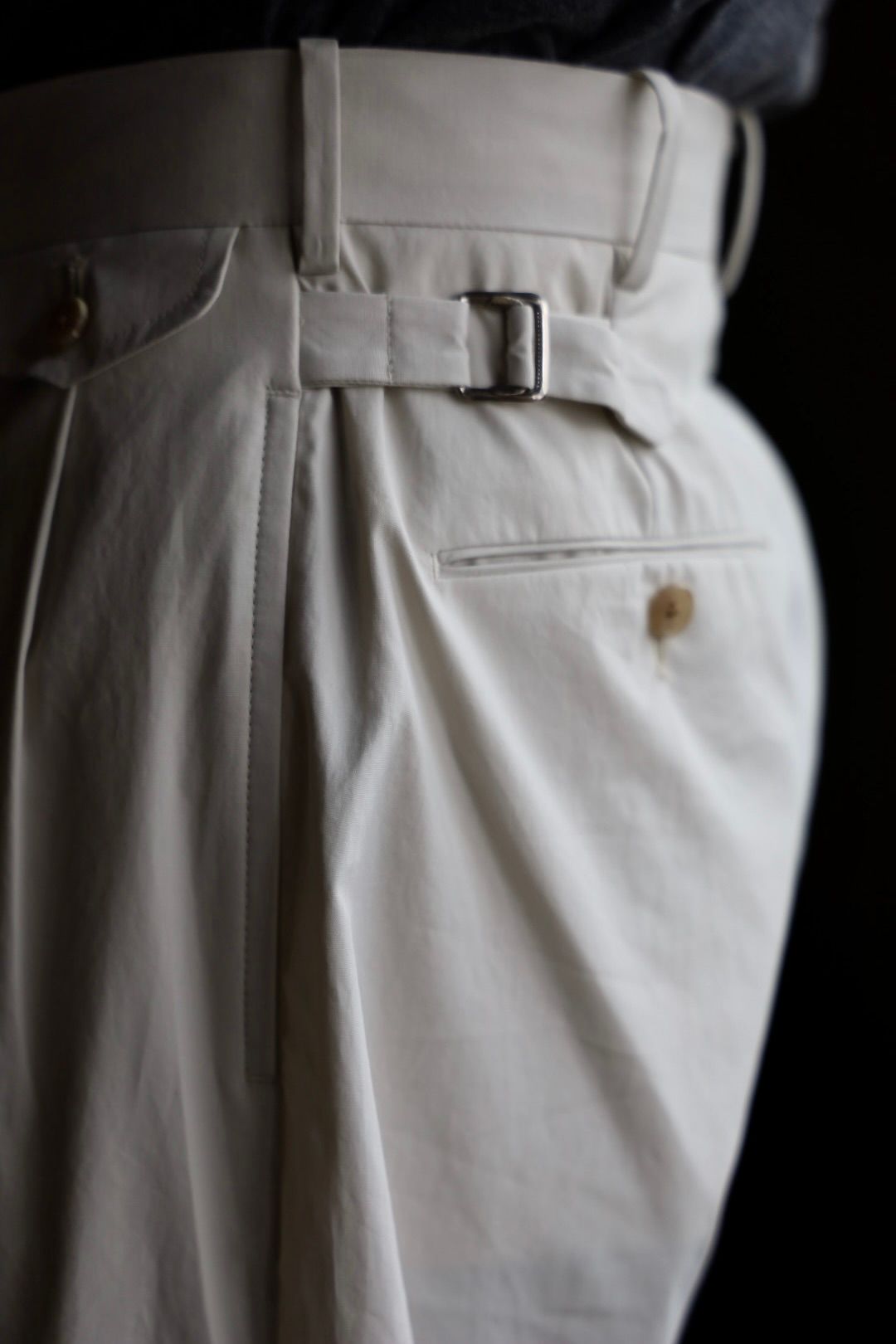 アプレッセ 25SS High Density Weather Cloth Trousers(25SAP-04-15H)ECRU☆4月26日(土)発売！