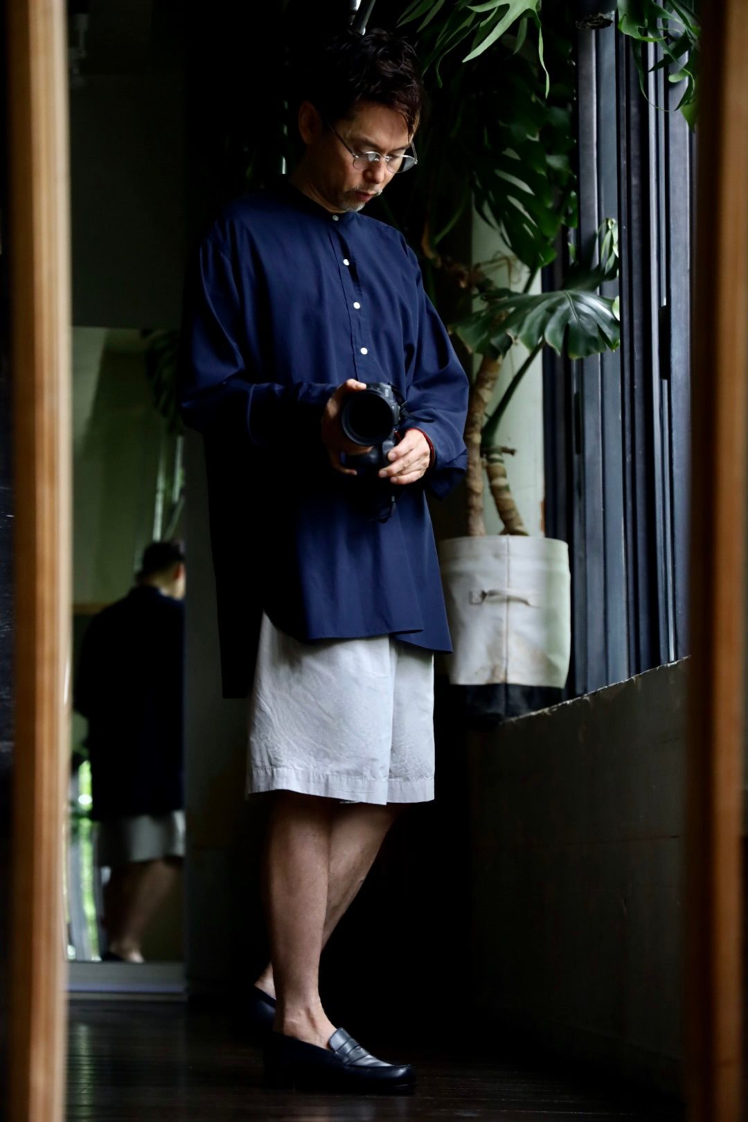 Pullover Shirt(24AAP-02-05H)NAVY