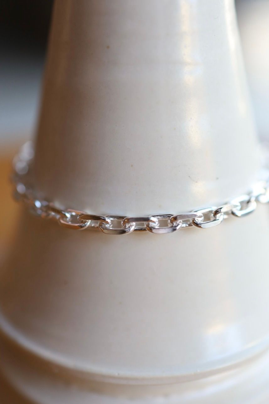 XOLO JEWELRY ブレスレット / Oval Cut Link Bracelet-4mm-(XOB117)☆11月15日(土)再入荷！