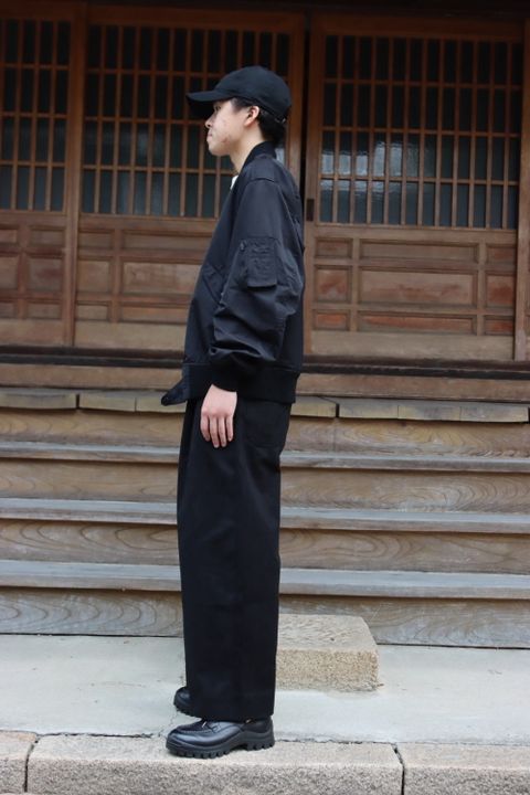 STUDIO NICHOLSON DEEP PLEAT VOLUME PANTS style. 2022.08.10.