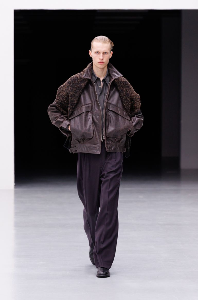 YOKE 26FW Leather Flight Jacket(YK26FW01304B)Dark Brown★9月5日(土)発売！