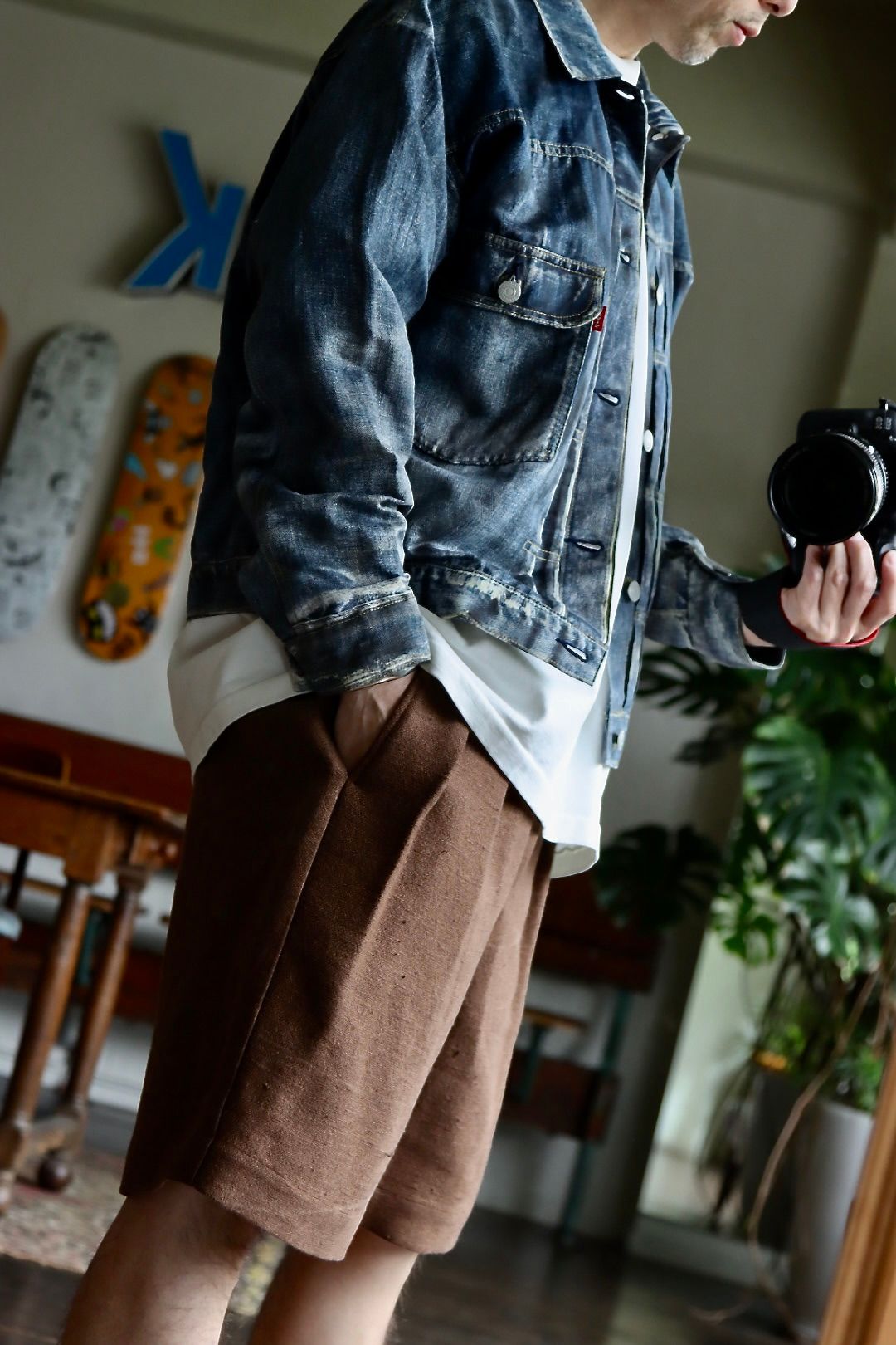 A.PRESSE 22SS Two Tuck Shorts Style.2022.4.22.