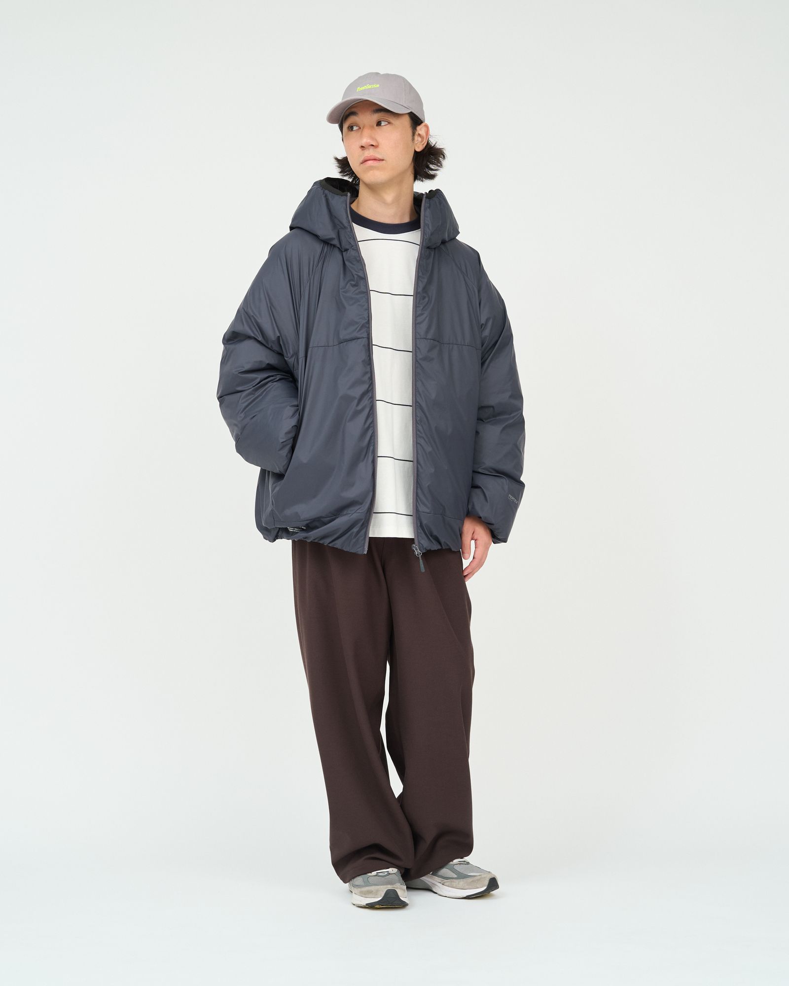 フレッシュサービス 26AW PERTEX® QUANTUM FUSION DOWN HOODED JACKET(FSC263-10101)TEAL BLUE☆10月17日(土)新作発売！