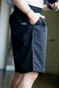 フレッシュサービス CORPORATE EASY SHORTS(BLACK STRIPE)