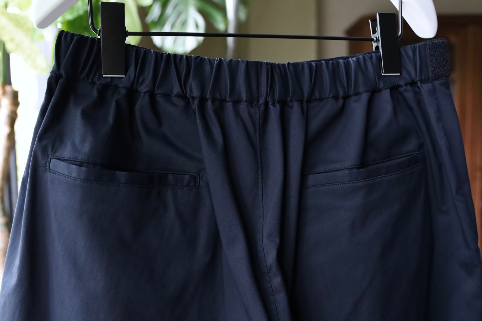 グラフペーパー Solotex Twill Wide Chef Shorts(GM252-40006B)NAVY