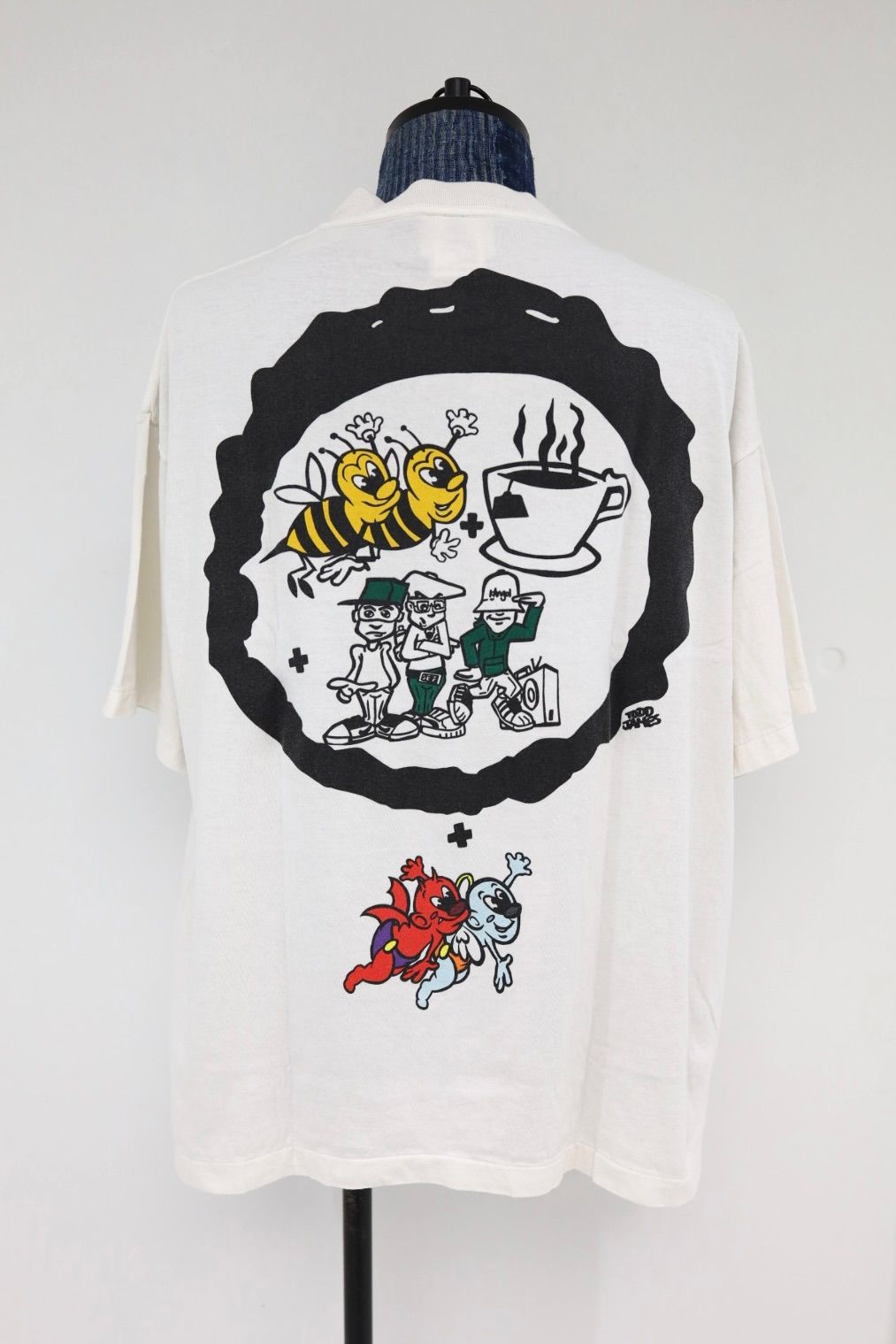 セントマイケル 26SS BTB_SS T-SHIRT/ BEASTIEBOYS(SM-MK8-0000-C23)WHITE