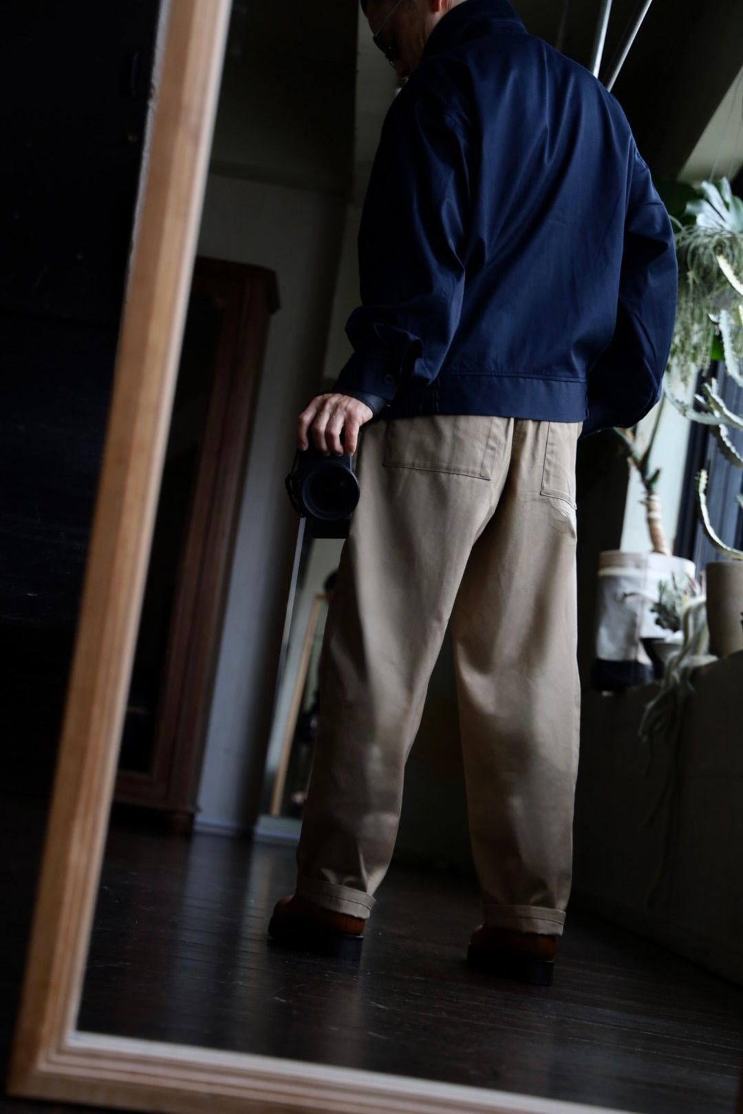 FreshService - フレッシュサービス CORPORATE BLOUSON (NAVY