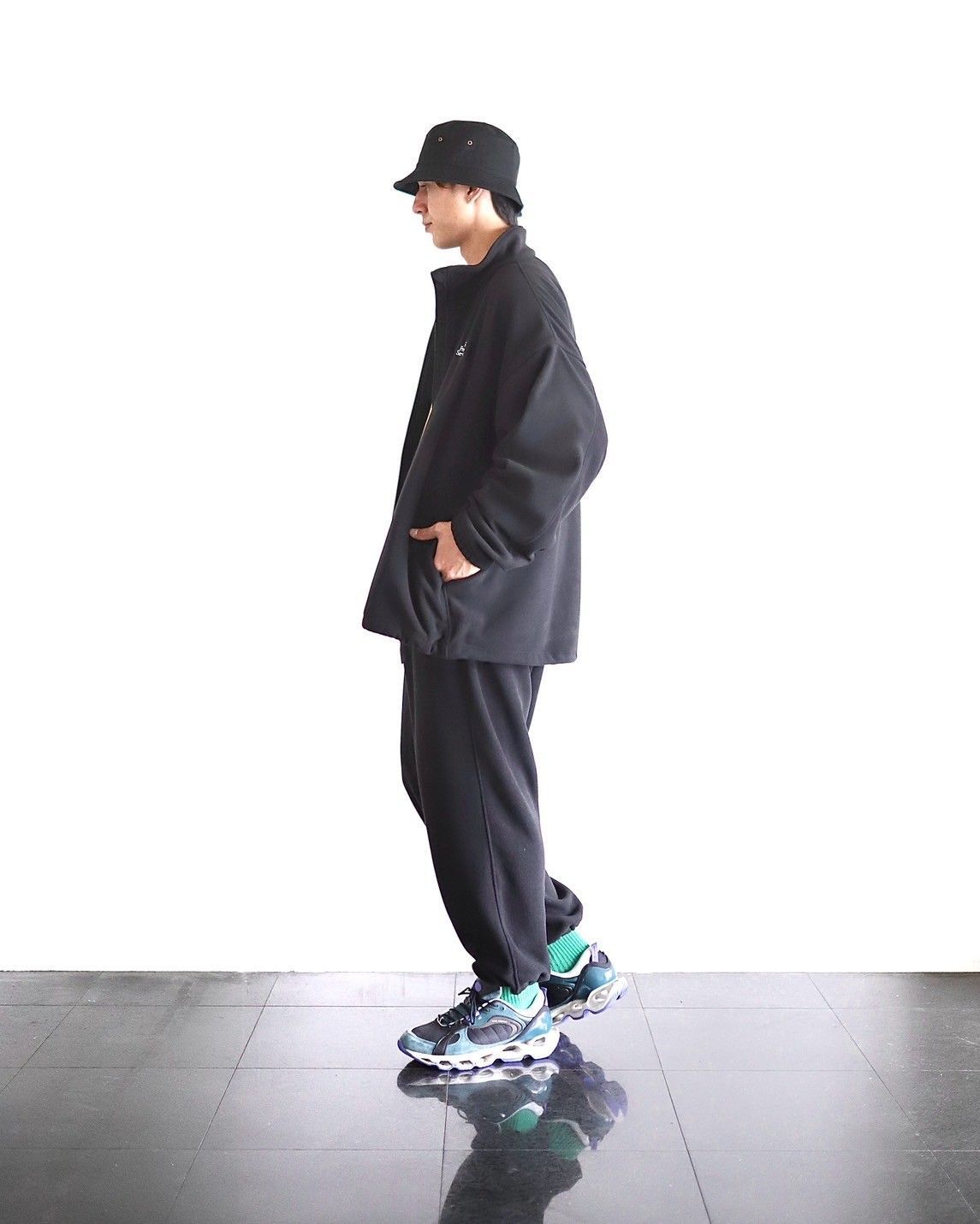 ReFresh!Service. “FLEECE TRACK SUIT”(BLACK)★再販しました！