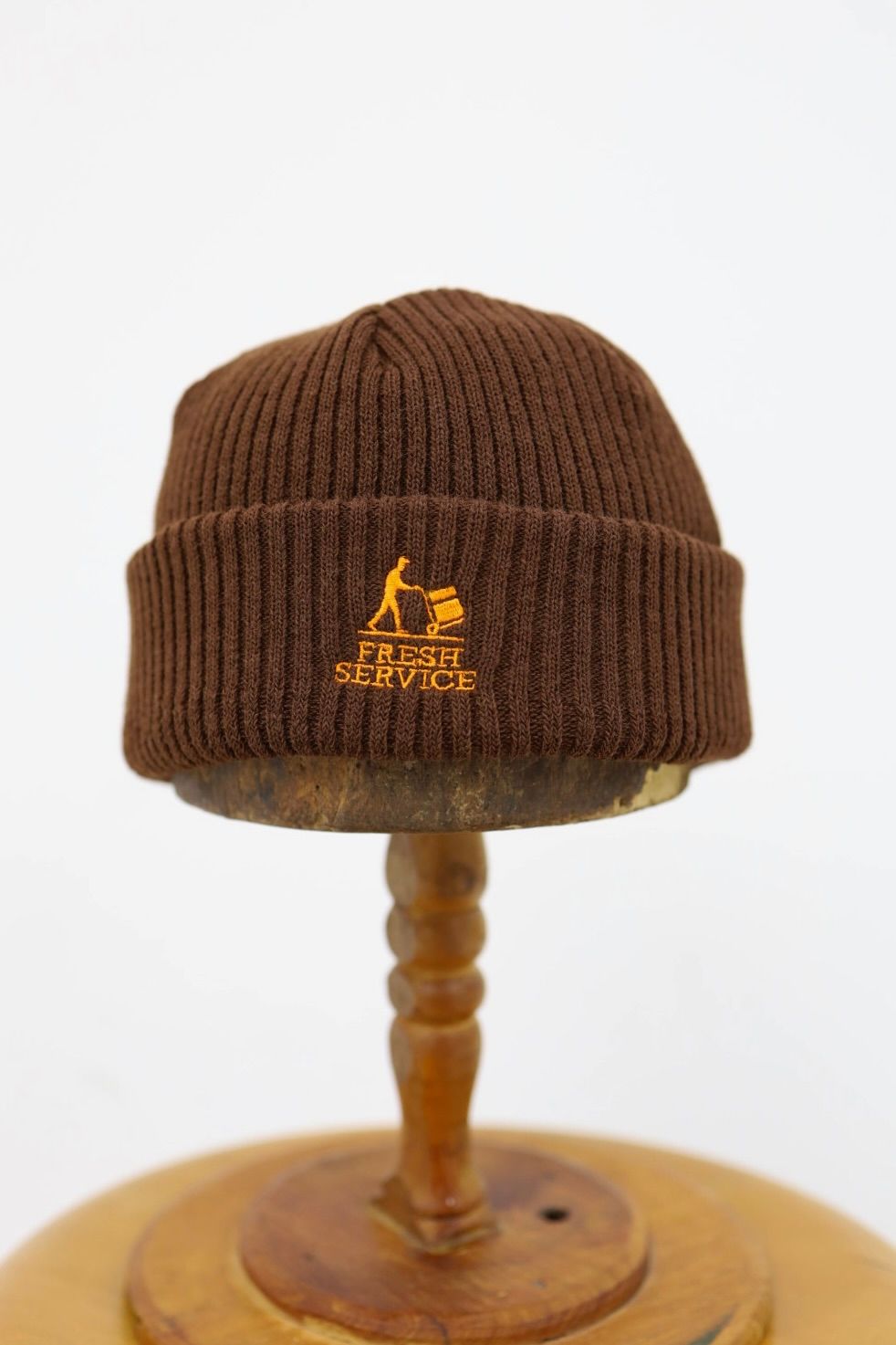 フレッシュサービスTHERMAL RIB KNIT WATCH CAP(FSP254-90069)BROWN☆11月15日(土)発売！