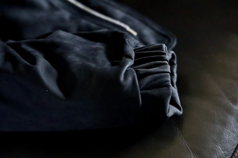 A.PRESSE Nubuck Leather Down Jacketスタイル