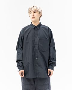 DAIWA PIER39(ダイワピア39) TECH REGULAR COLLAR SHIRT L/S SOLID(BE-81026)INK BLACK☆2月21日(土)発売！