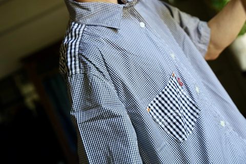 eYe JUNYA WATANABE MAN 24SS Levi's Wネームチェックシャツスタイル