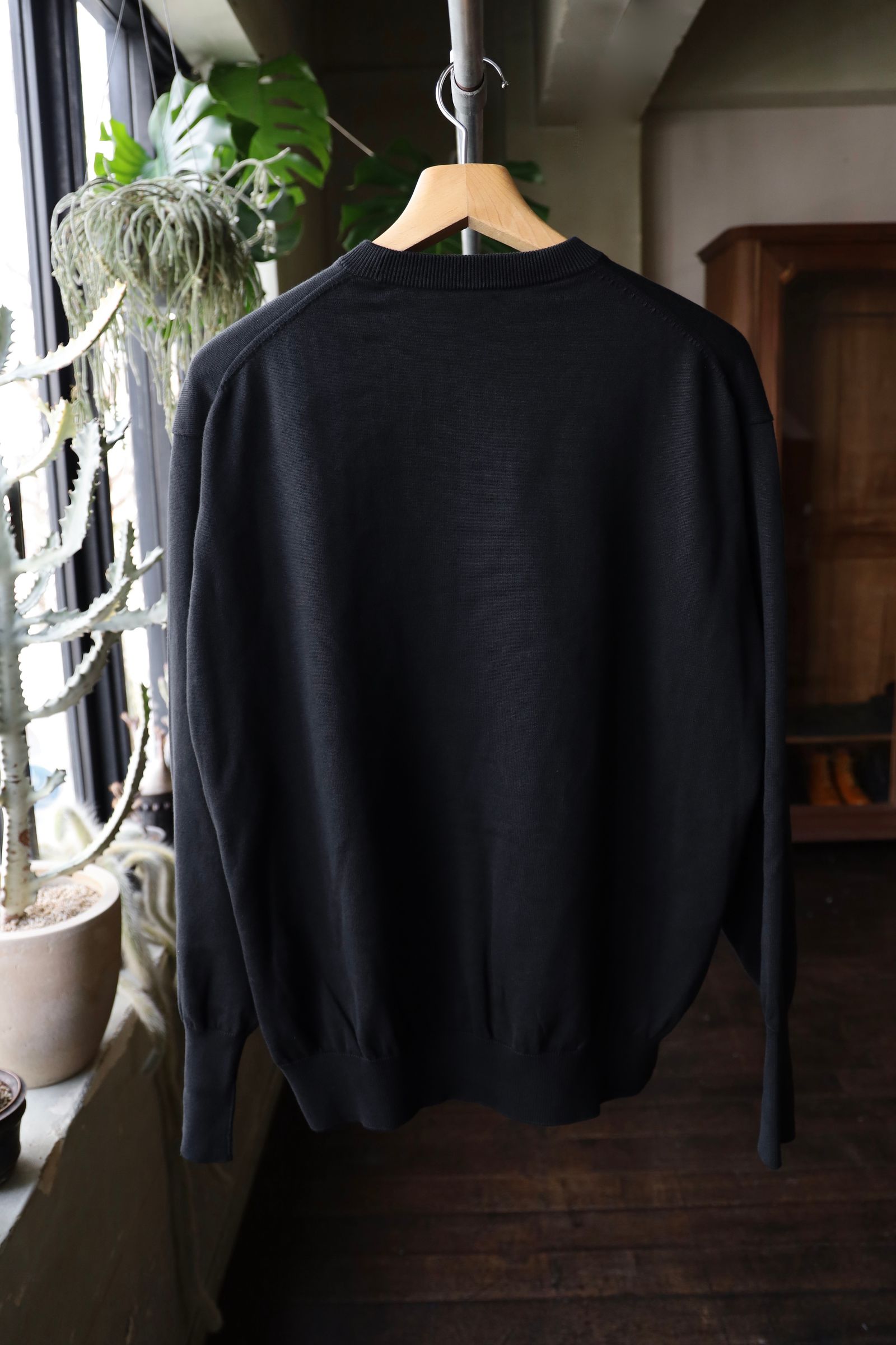 A.PRESSE - アプレッセ Cotton knit L/S T-Shirt(25SAP-03-01K A.PRESSE - アプレッセ Cotton knit L/S T-Shirt(25SAP-03-01K