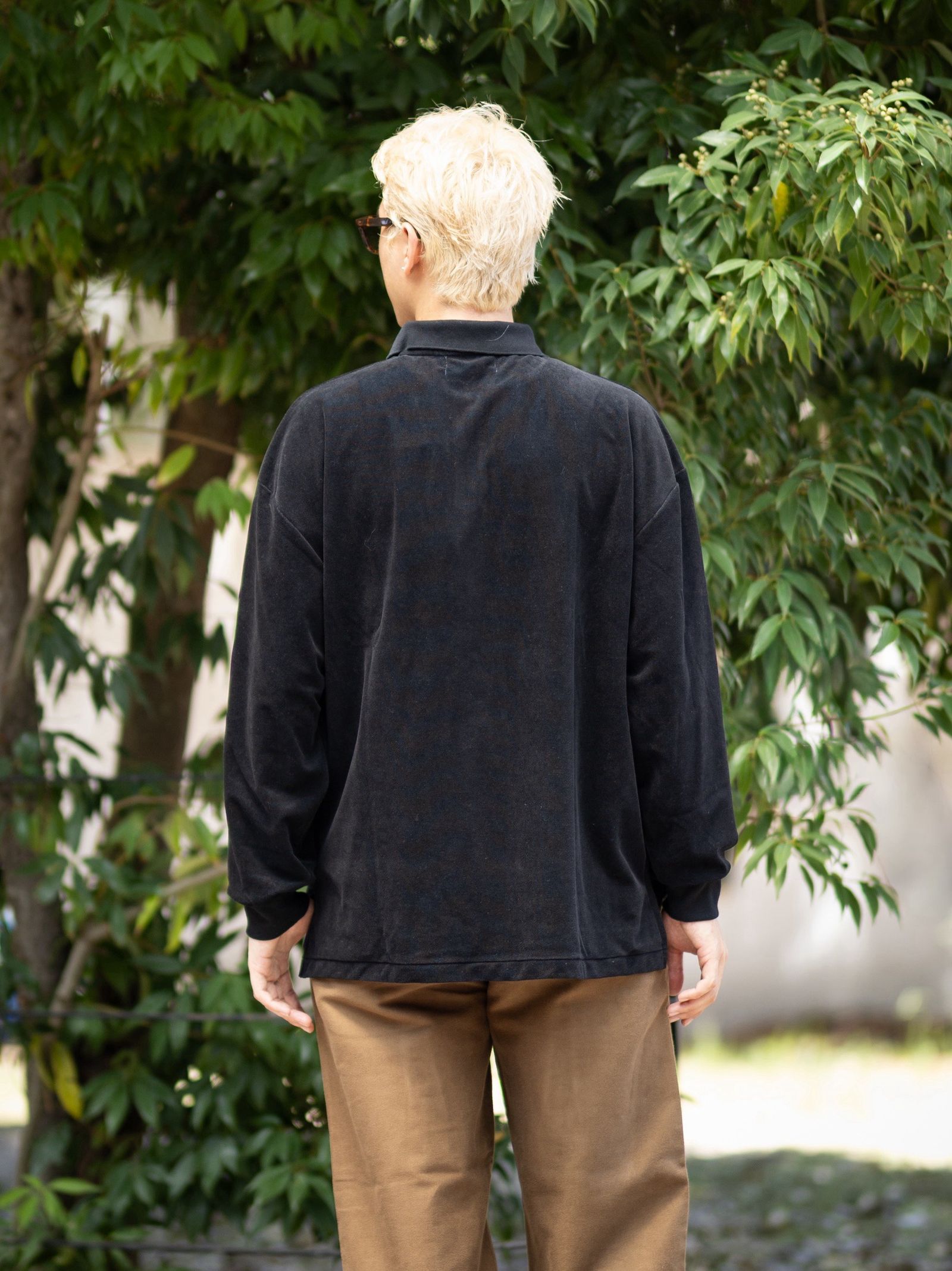 Graphpaper Pique Velour Jersey L/S Polo 8月8日(土)新作発売！