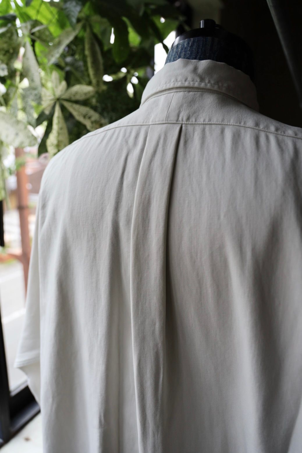 アプレッセ 2025 STYLE2 Double Weave Twill Regular Collar Shirt(25AAP-02-10)ECRU☆9月27日(土)発売！