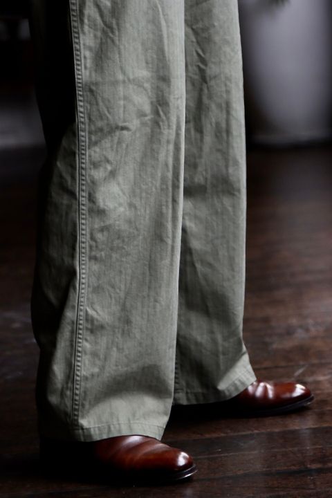 CIOTA 22AW ヘリンボンベイカーパンツスタイル.2022.9.2.