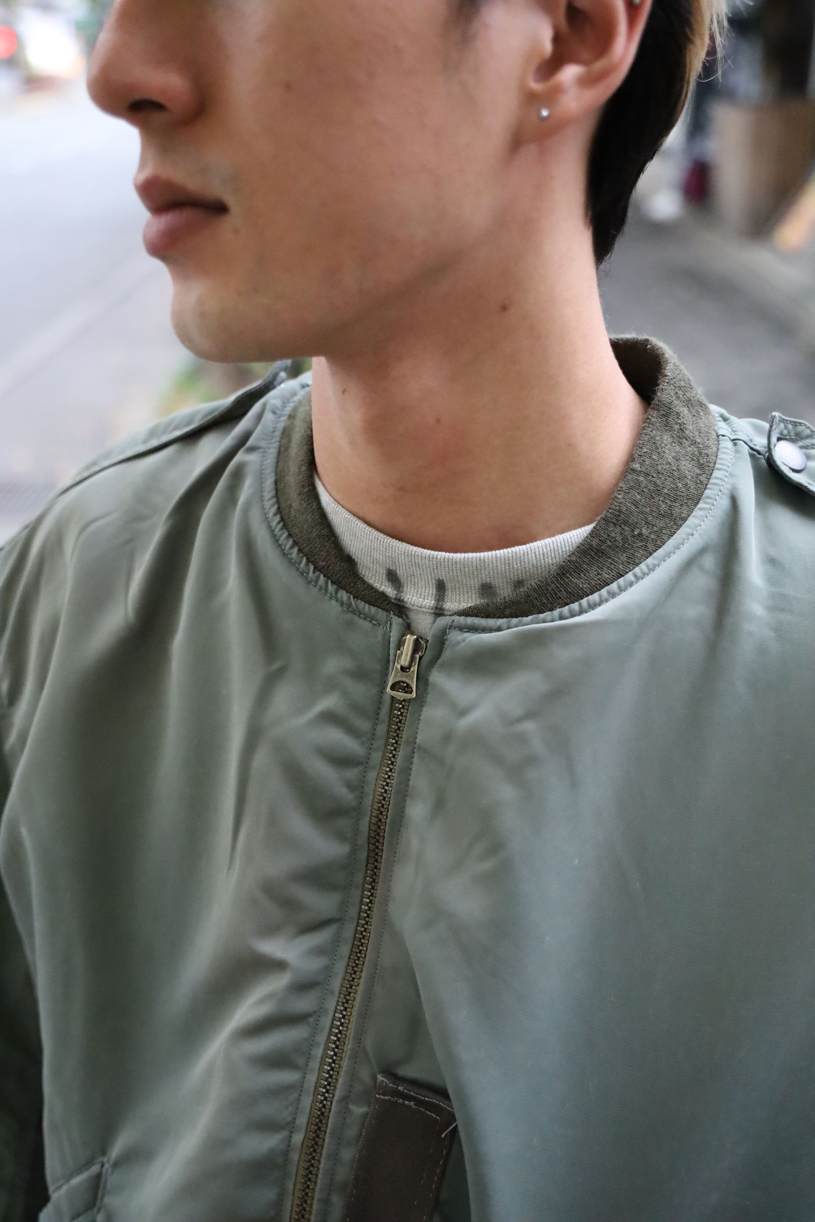BOW WOW バウワウ L-2B FLIGHT JK(BW242-L2FJ)SAGE GREEN SUNBURN