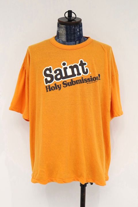 セントマイケル 26AW Holy Submission_SS T-SHIRT(SM-MK1-0000-018)ORANGE☆10月24日(土)発売！