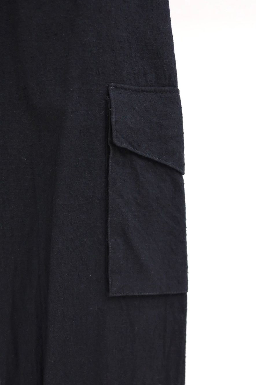 blurhms Women's 26SS Silk/Cotton Nep Side Seamless 4P Pants(BHS26S020)Black☆2月13日(金)新作発売！
