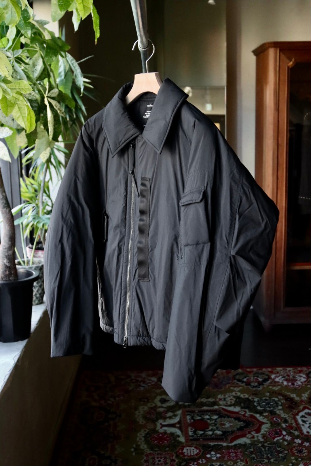 プロダクトトゥエルブ Primaloft Puffer Jacket (25AW-PBL01)BLACK