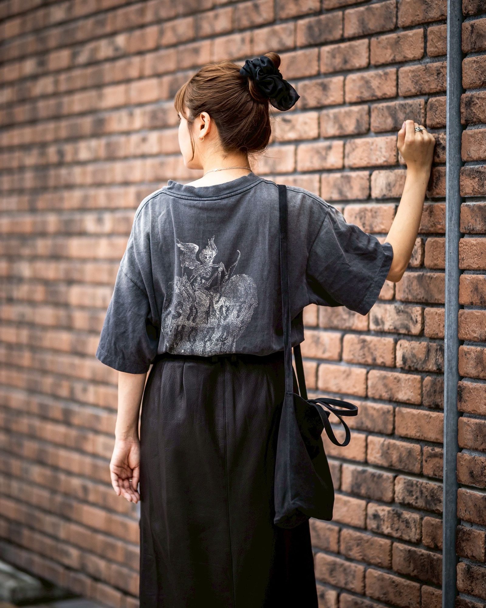 セントマイケル STHD. SS TEE FEARLESS(SM-HR8-0000-C70)BLACK☆再入荷しました！